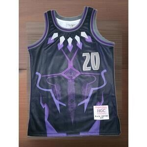 Headgear Classics T’Challa#20 Black Panther Basketball Jersey